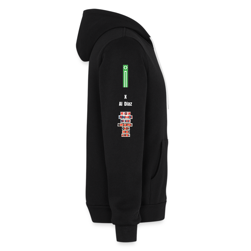 We Are Unsustainable zip - black