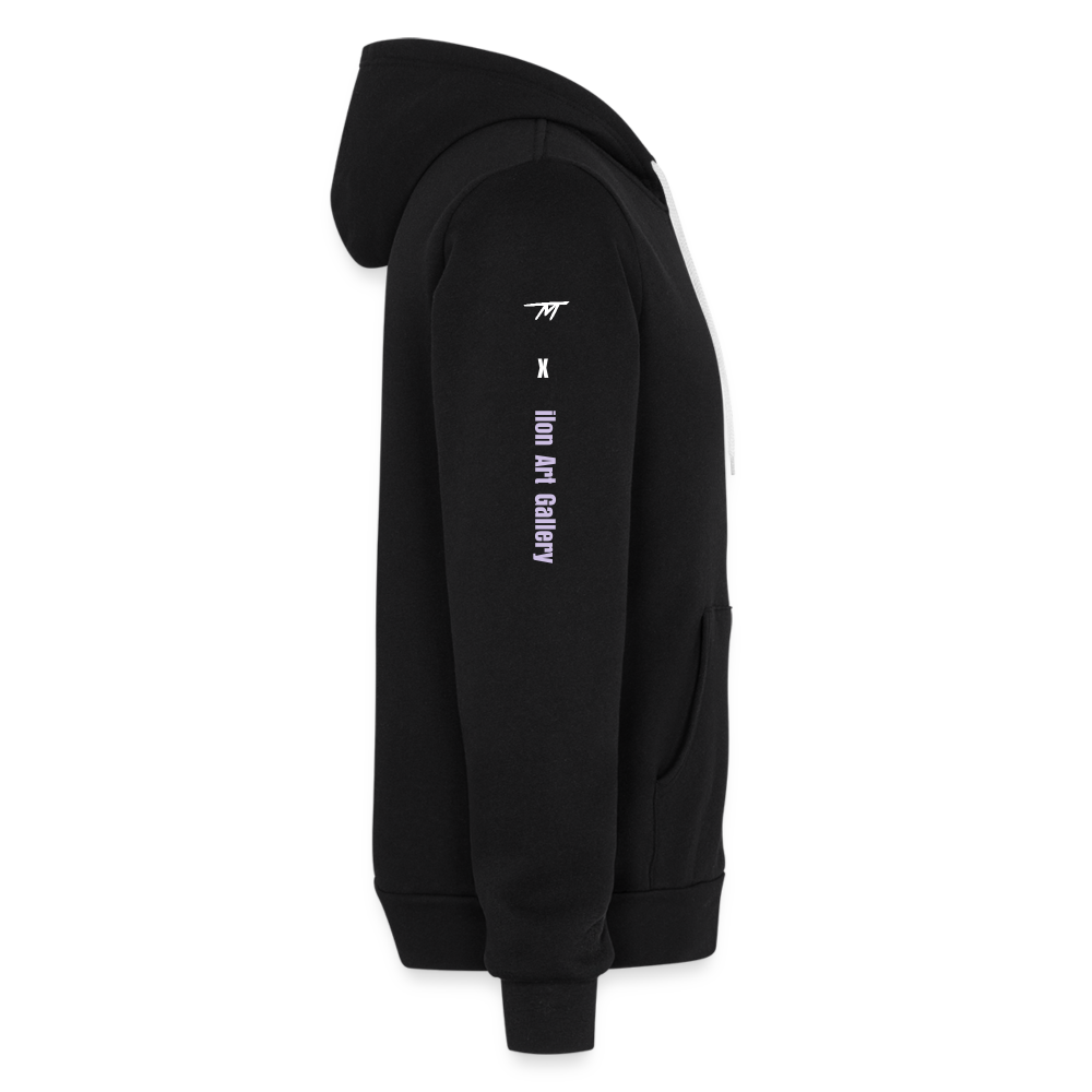 Ghostface Kitty zip - black