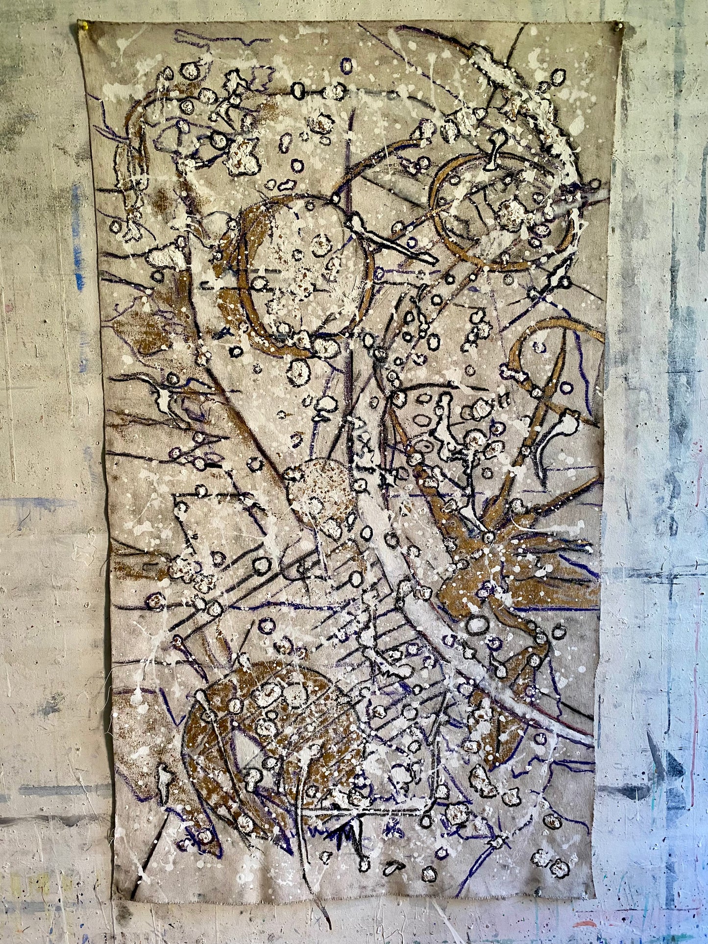 Todd Monaghan's Cancer the Crab Painting