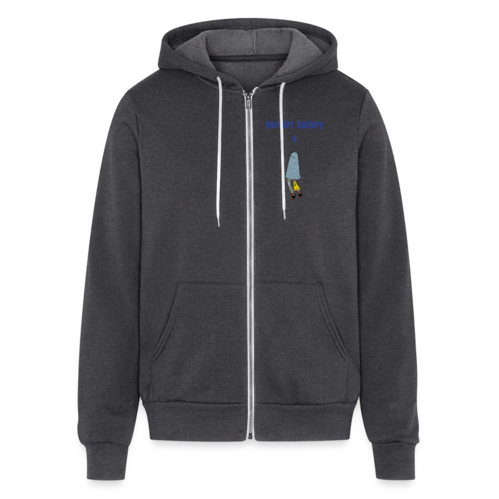 Roycer zip - charcoal grey