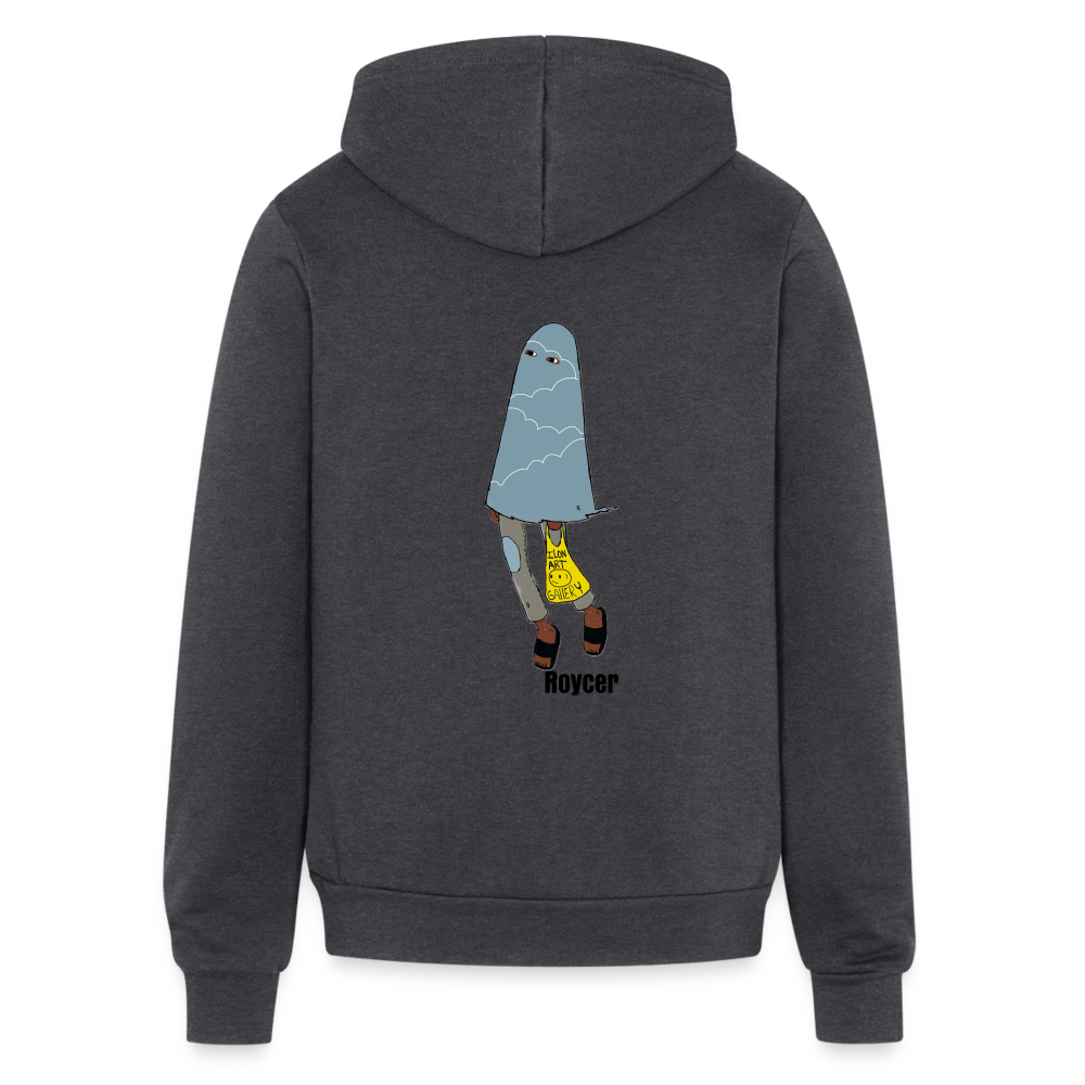 Roycer zip - charcoal grey