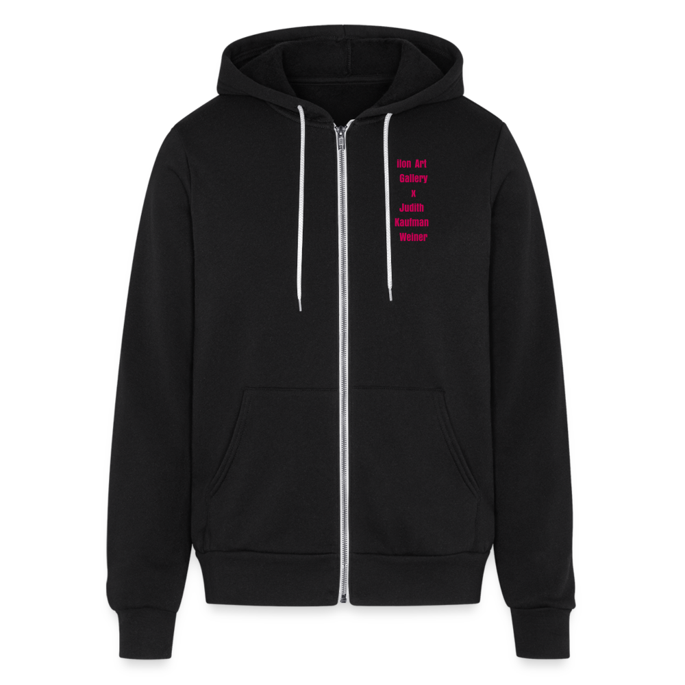 Pandemic Squares zip - black