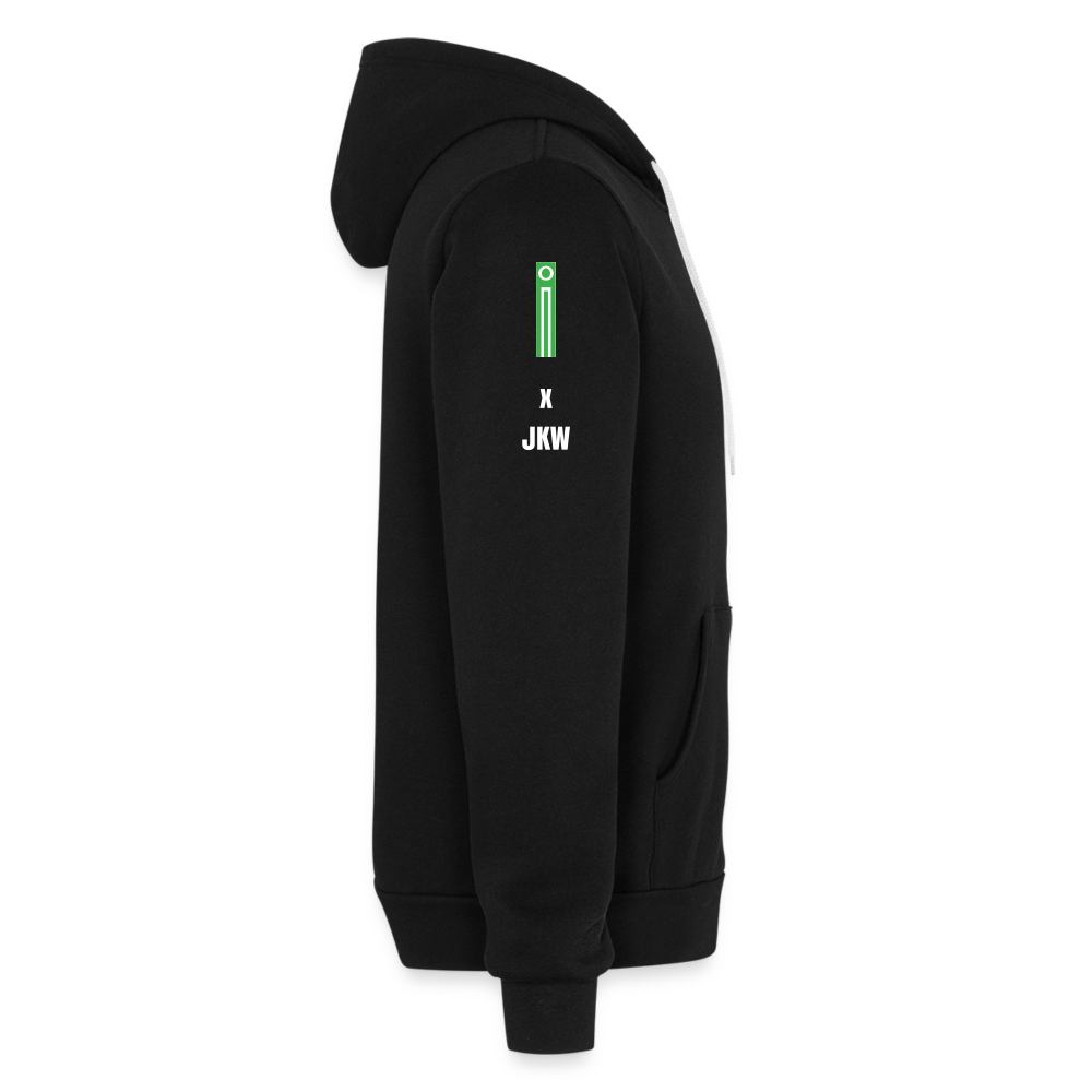 Pandemic Squares zip - black