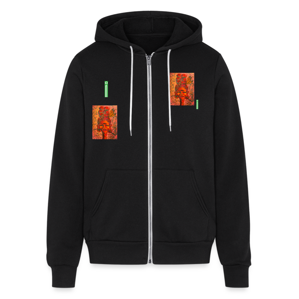 Keeva as the Goddezz of Water Zip - black