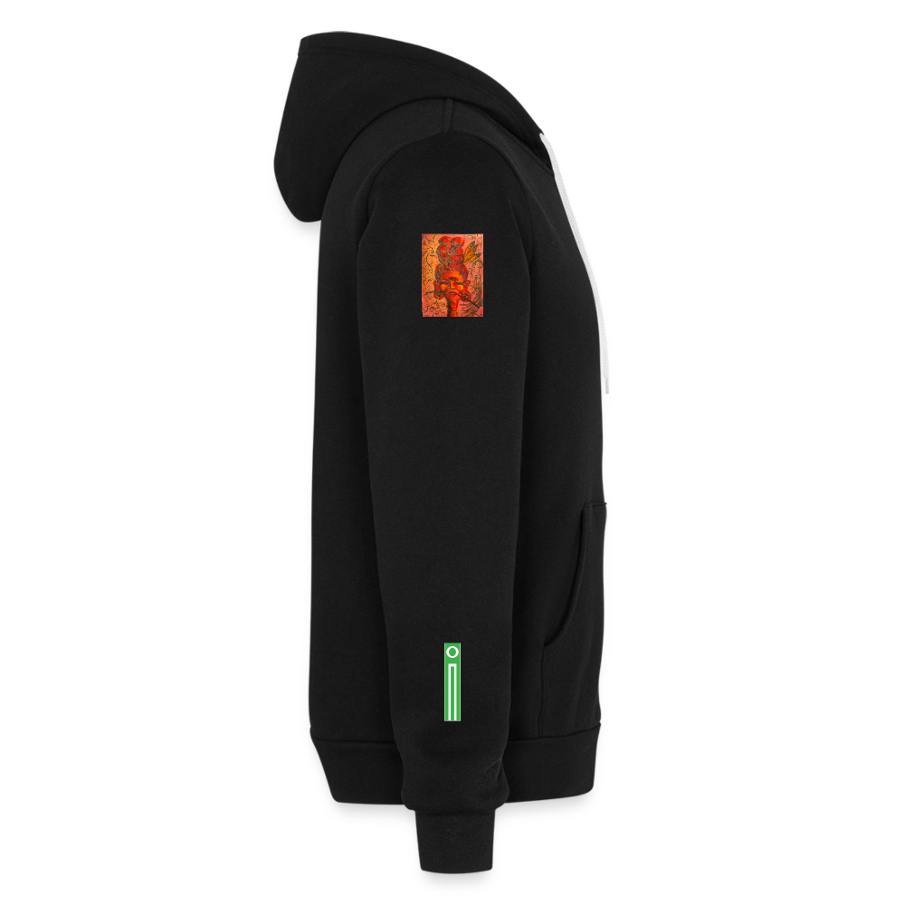 Keeva as the Goddezz of Water Zip - black