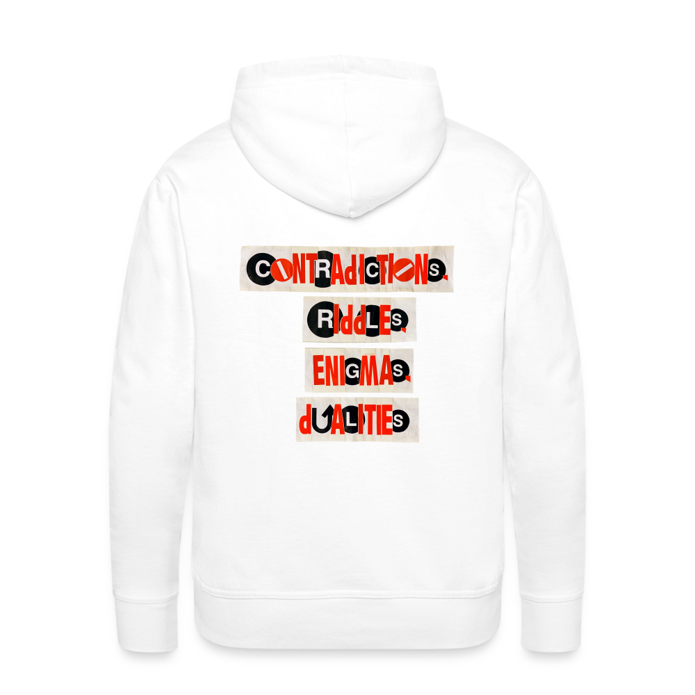 We Are Unsustainable - white