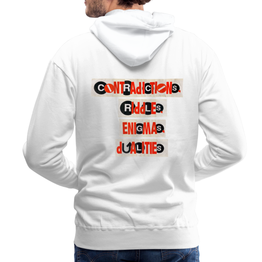 We Are Unsustainable - white