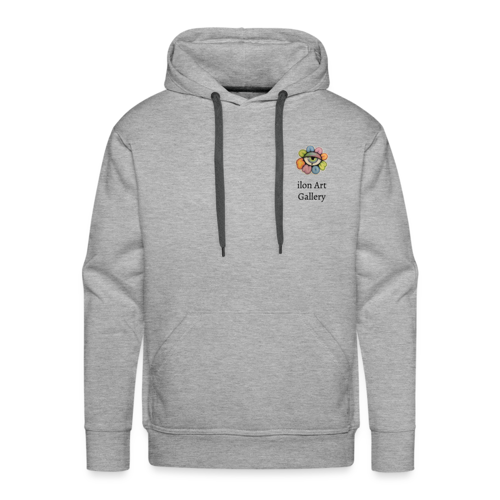 Eye Know front - heather grey