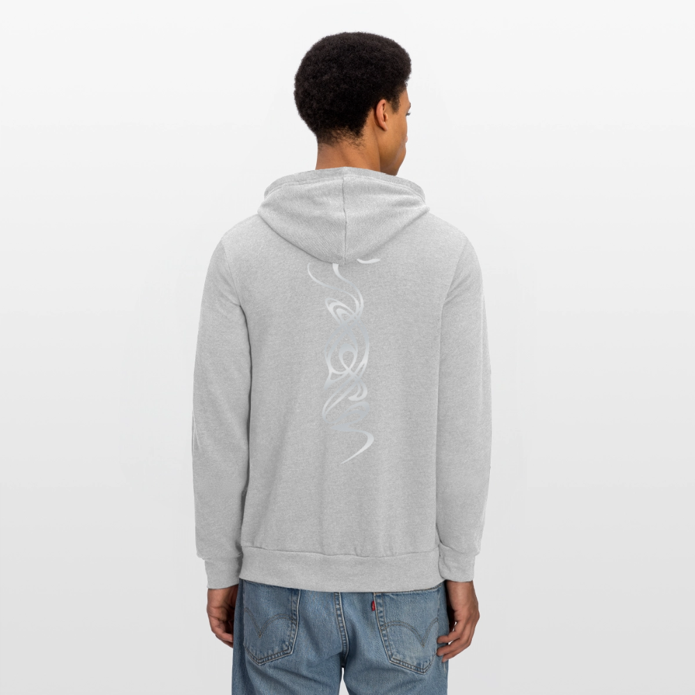 Hula Hoodie Gray and Silver - heather gray