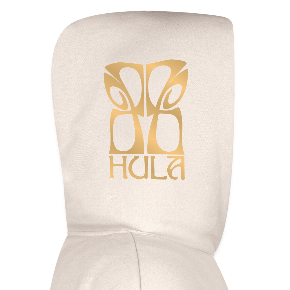 Hula Hooded Gold Oversized Sweatshirt - Sand