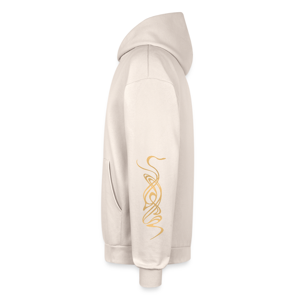 Hula Hooded Gold Oversized Sweatshirt - Sand