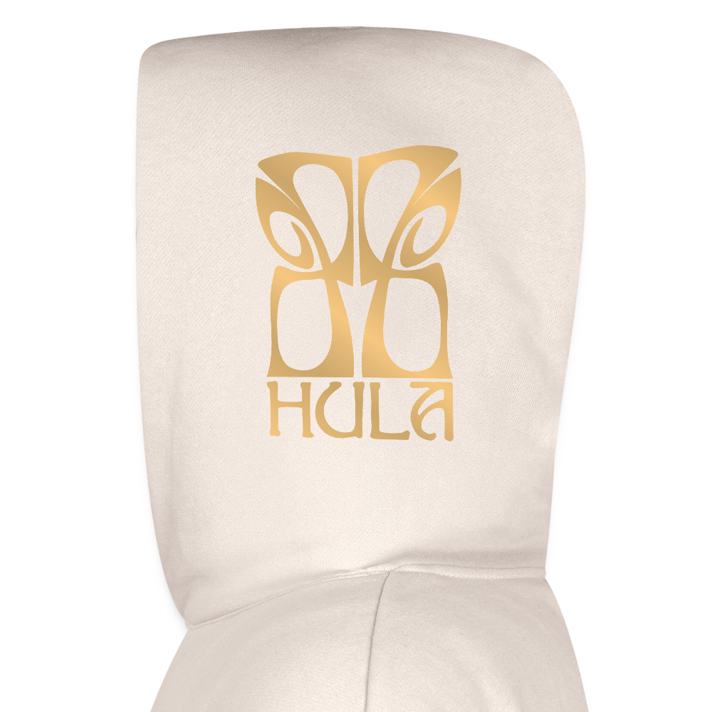 Hula Hooded Gold Oversized Sweatshirt - Sand