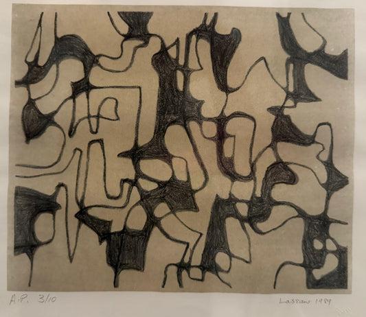 Ibram Lassaw's Untitled Print