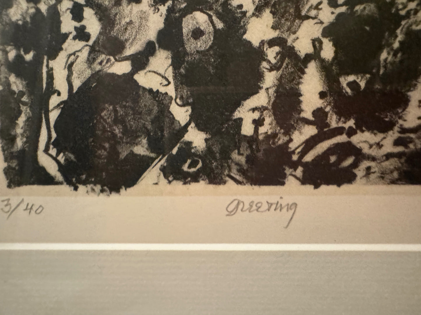 Alfonso Ossario's "Grieving" Print