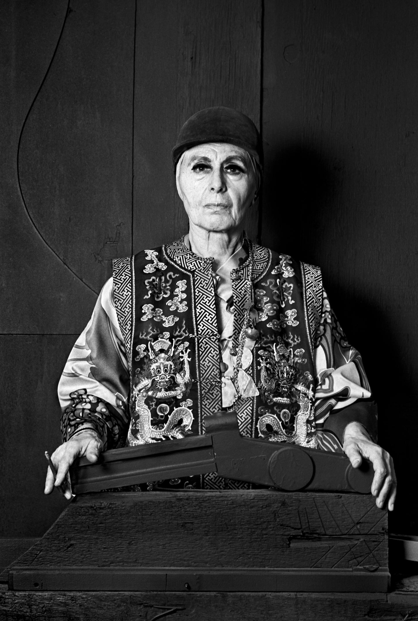 Lynn Gilbert's Louise Nevelson Photograph